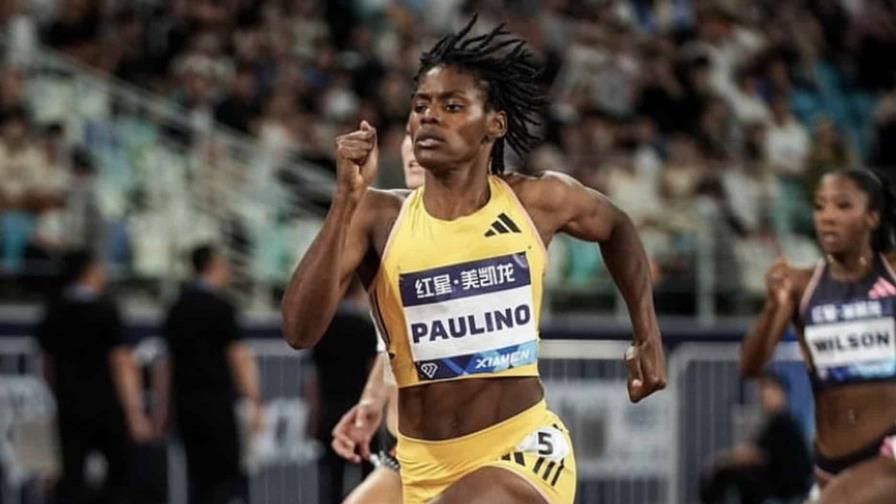 Marileidy Paulino gana segunda parada del Grand Slam Track con nuevo récord en 200 metros en Miami Marileidy Paulino gana segunda parada del Grand Slam Track con nuevo récord en 200 metros en Miami