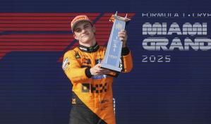 Oscar Piastri logra en Miami su 3ra. victoria consecutiva en Fórmula Uno; cuatro triunfo corrido