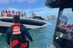 Investigan el hundimiento de un yate en Miami con 32 personas a bordo, todas rescatadas