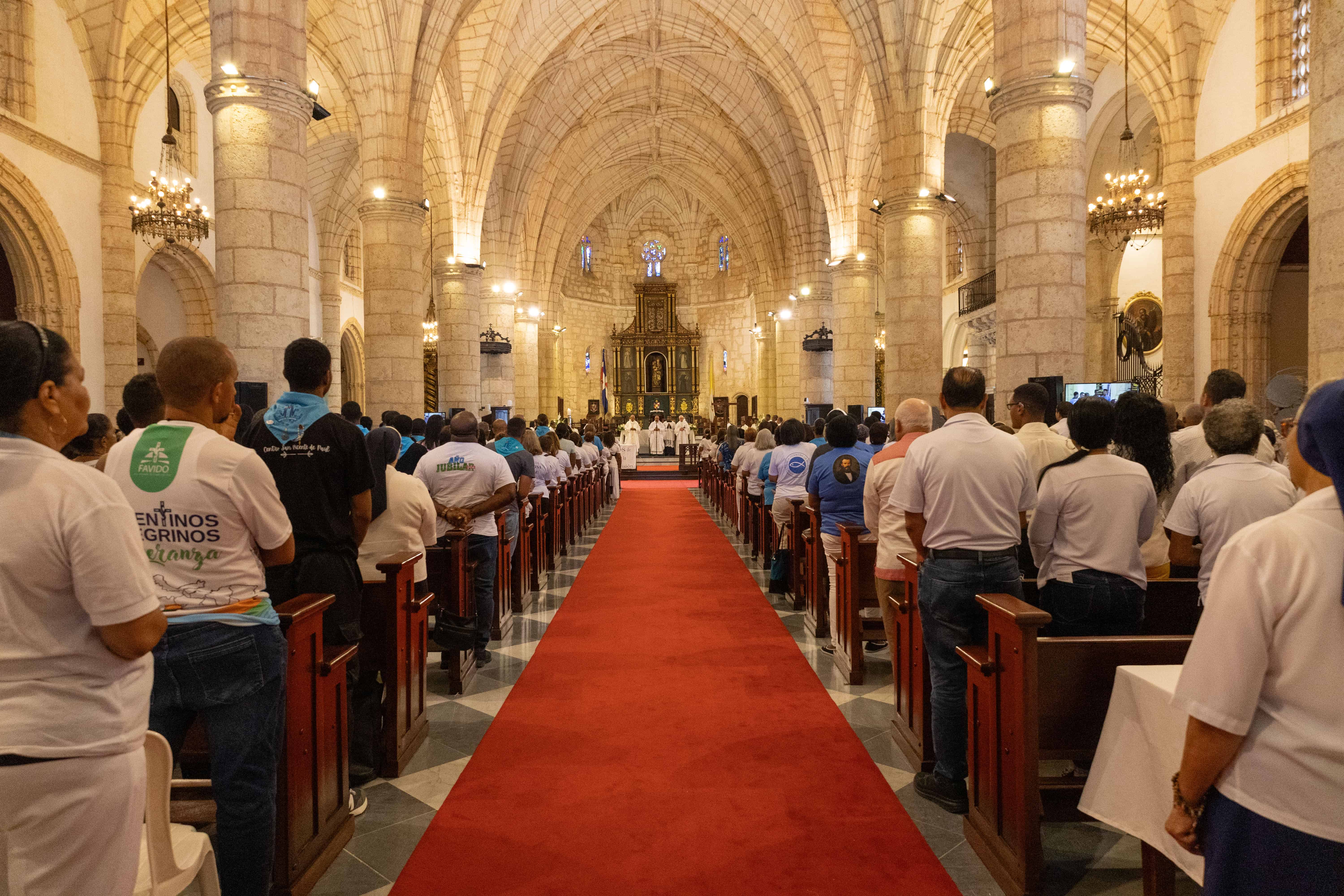 La celebración fue en la Catedral de Santo Domigo.