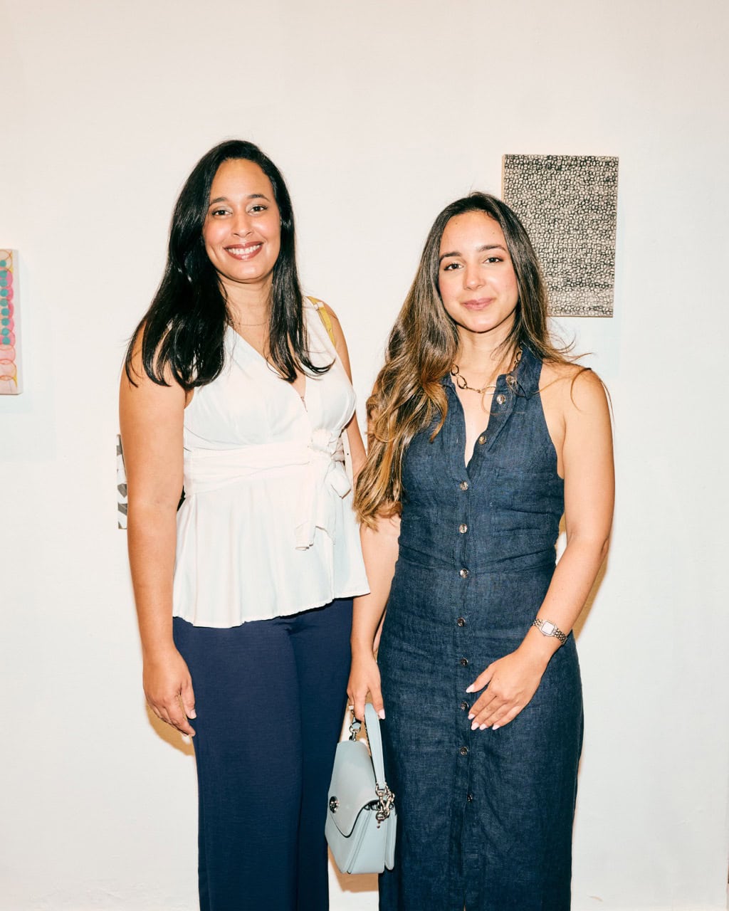 Maryann Álvarez y Carol Jorge.