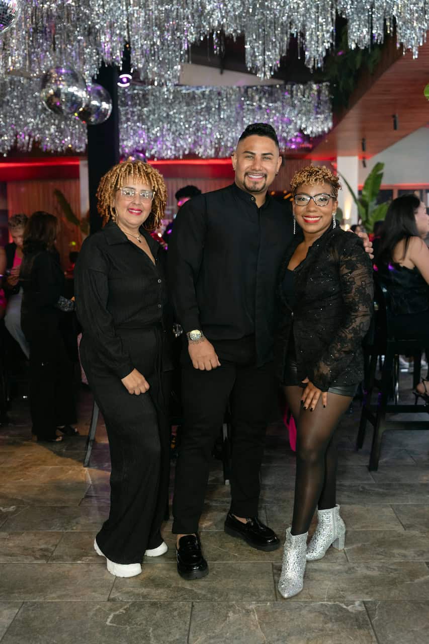 Arelis Díaz, Francisco García y María Ventura.