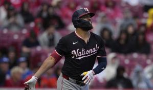 Luis García Jr. aporta un jonrón solitario a la victoria de los Nacionales sobre los  Rojos