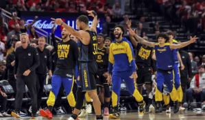 Stephen Curry y Buddy Hield lideran a Warriors 103-89 sobre Rockets en el Juego 7