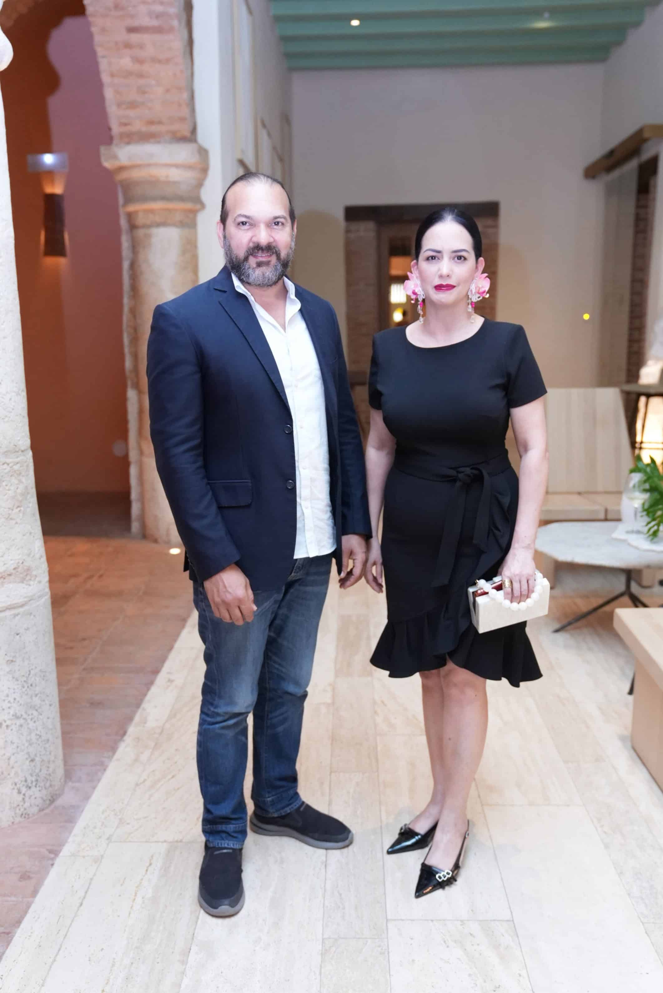 Ezequiel Mart&iacute;nez y Ver&oacute;nica Roque.