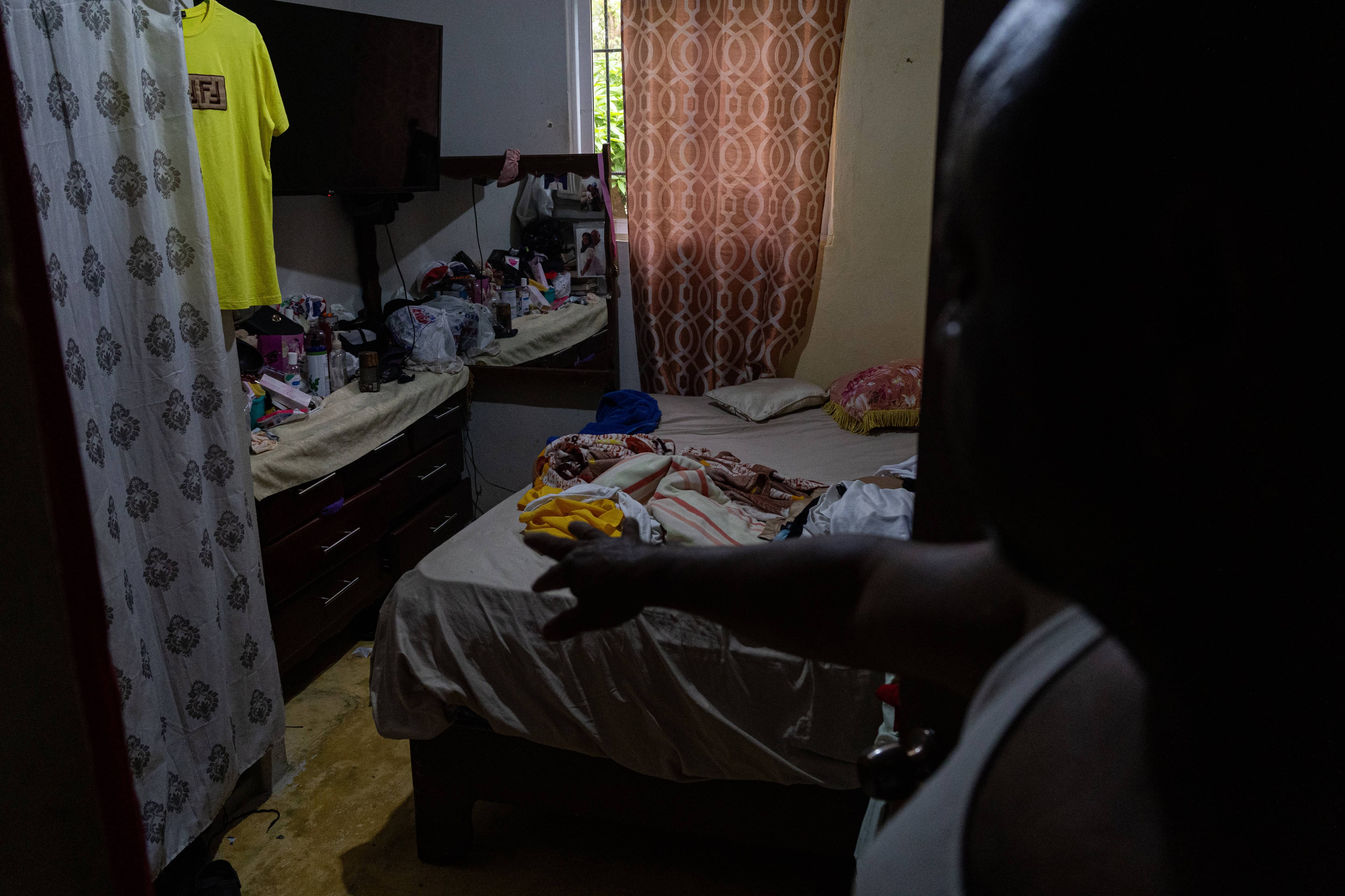 Una de las habitaciones.