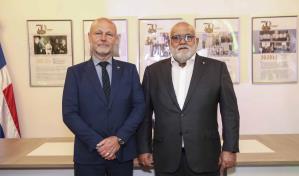 Ofrecen recepción en honor al presidente de la Suprema Corte de Justicia de República Checa