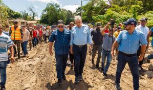 Gobierno evalúa daños por lluvias en Espaillat y Puerto Plata con acciones inmediatas