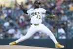 Luis Severino permite cuatro carreras en seis entradas, pero los Atléticos ganan