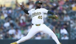 Luis Severino permite cuatro carreras en seis entradas, pero los Atléticos ganan