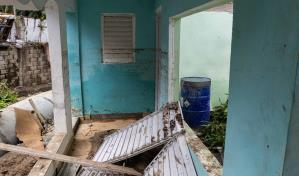 Lluvias afectan casas, caminos y acueductos