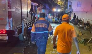 Lluvias dejan un fallecido, daños materiales y localidades incomunicadas en provincias del Cibao