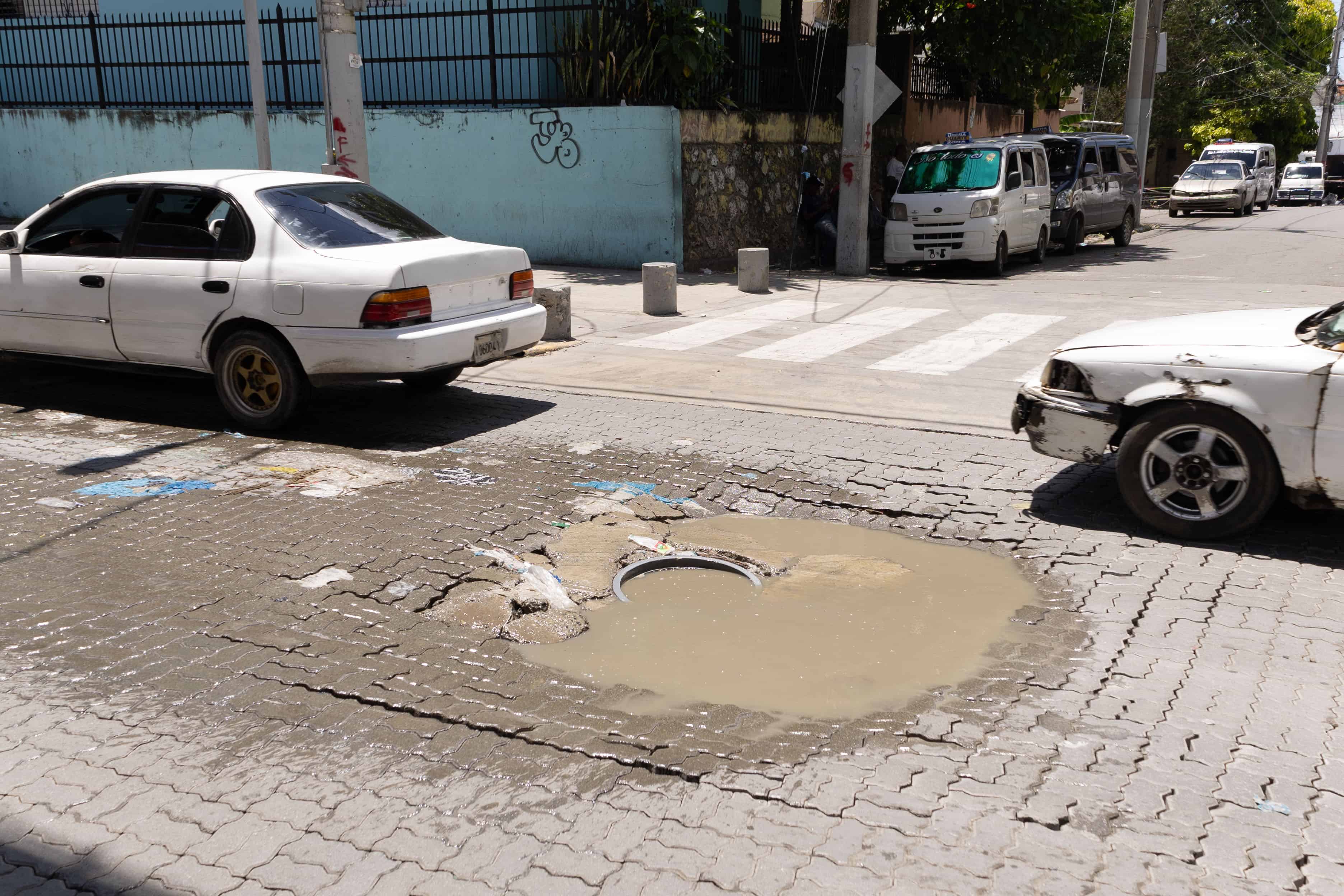 En este lugar el sistema cloacal está destruido.