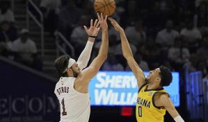 Triple de Haliburton da victoria a Pacers sobre Cavs y ventaja 2-0 en serie
