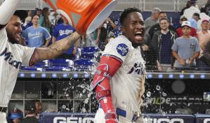 Sencillo impulsor de Sánchez en la 10ª da triunfo a los Marlins sobre Dodgers