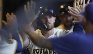 Cerveceros consiguen toda la ofensiva necesaria en la 1ra entrada para vencer a Astros