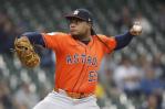 Valdez poncha siete en seis entradas de una vuelta, Peña la saca, Astros triunfan