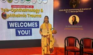 Una dominicana gana un premio internacional de oftalmología