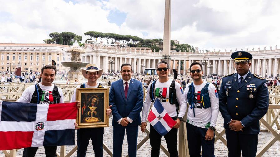 La imagen de la Virgen de la Altagracia llega a El Vaticano La imagen de la Virgen de la Altagracia llega a El Vaticano