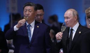 El presidente chino Xi Jinping visita Moscú, blanco de los drones ucranianos