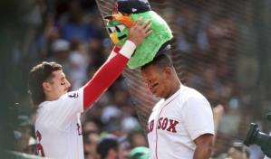 De la mano de Rafael Devers y Brayan Bello, Medias Rojas blanquean a Rangers