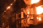 Incendio afecta una nave de Cemento Cibao en Santiago
