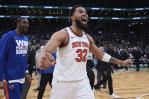 Towns encesta 21 puntos; Knicks toman ventaja 2-0 sobre los Celtics después de remontar 20 punto