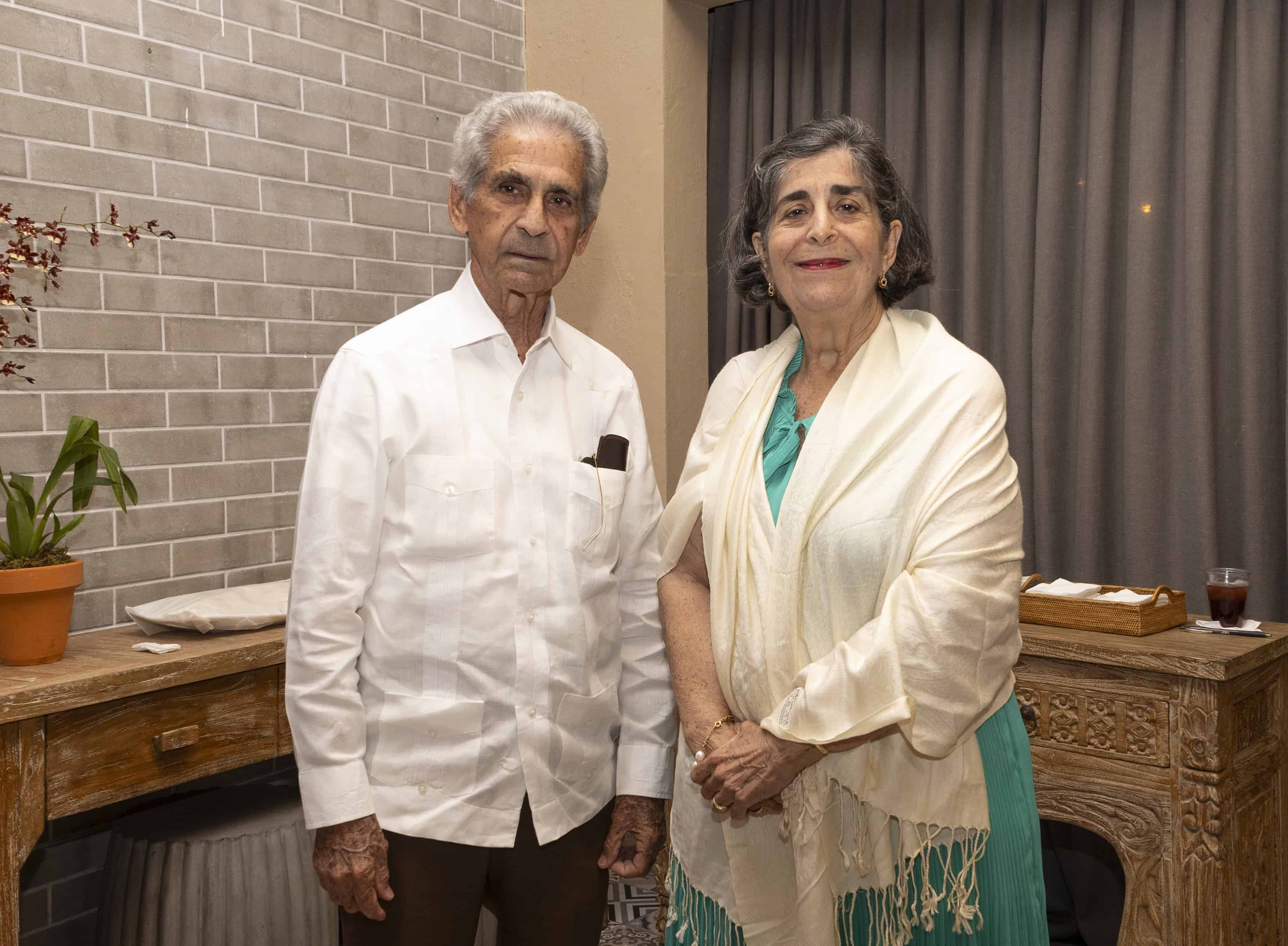 Germán Núñez y Carmen Núñez. 