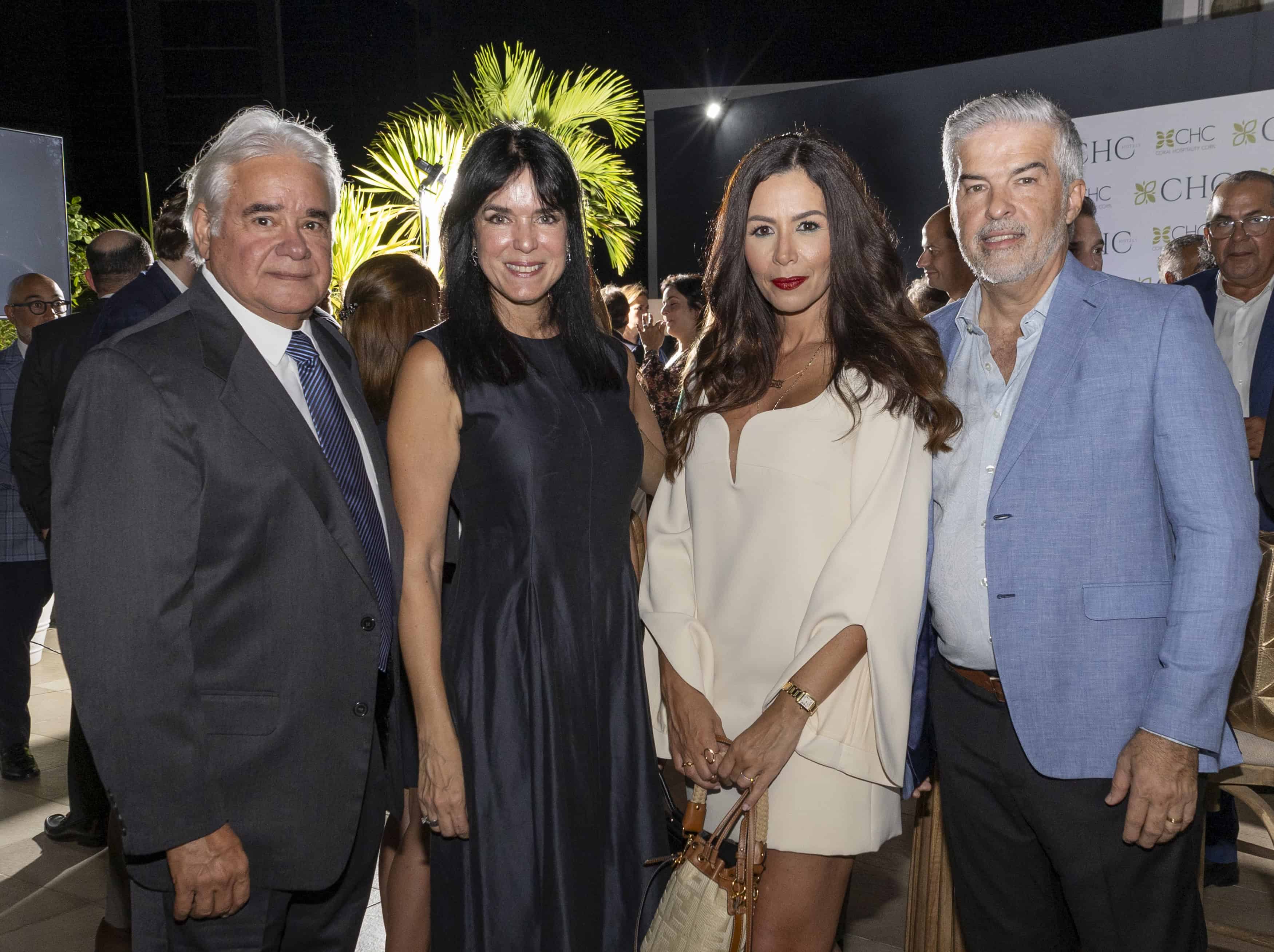 Raymond Soñé, Sarah Viñas, Edmundo González y Yermis Peña. <br>