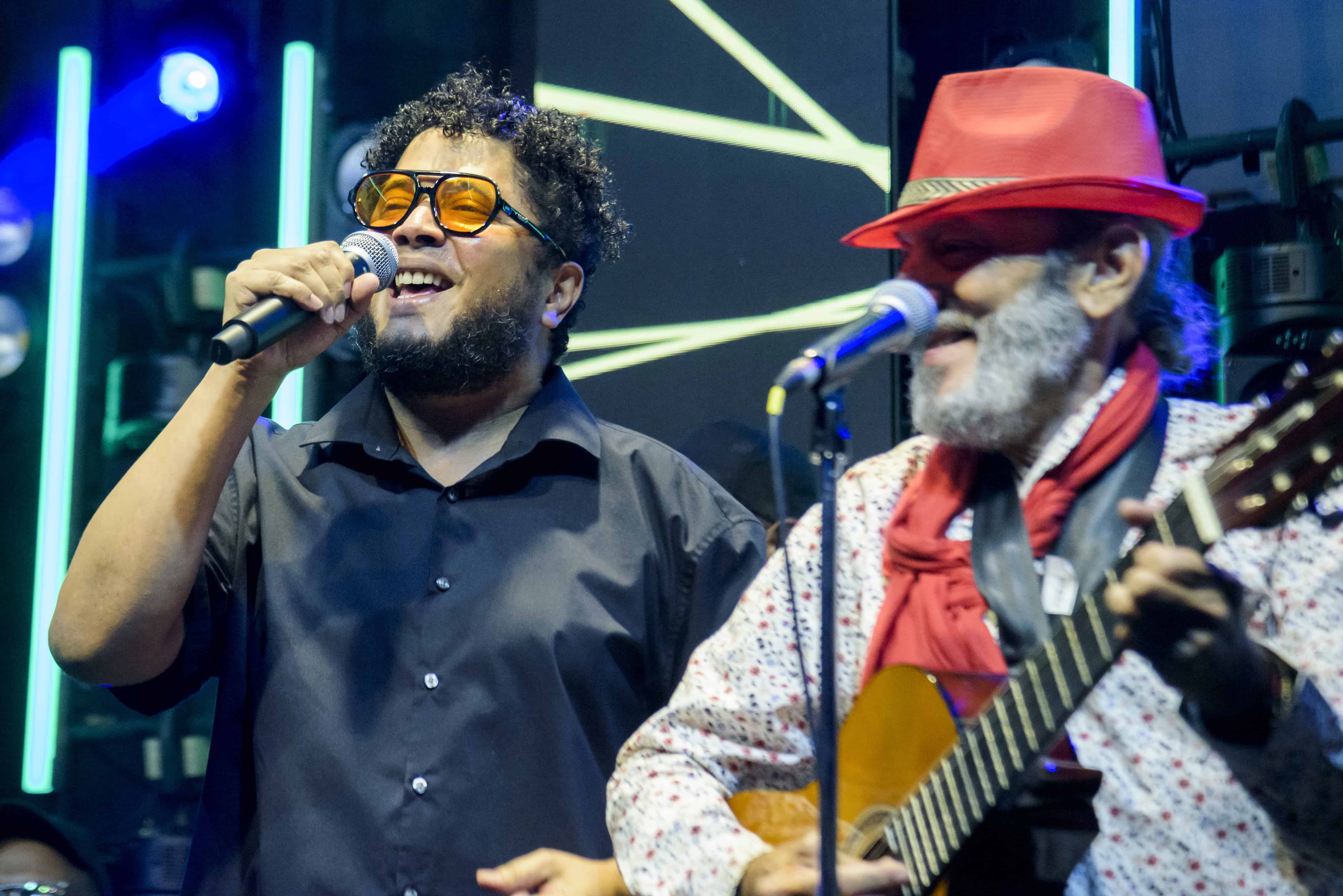 Janio Lora junto a Carlos Mario Echenique.