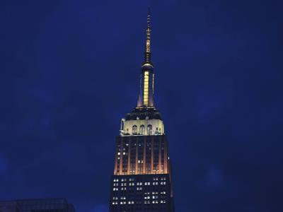 Papa León XIV: homenaje en Empire State Building