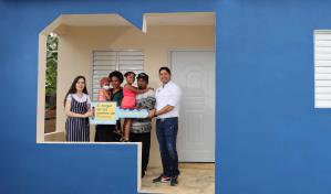 Jompéame y Fidepuntos de Altice hacen posible entrega de casa a familia