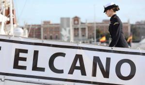 El Juan Sebastián Elcano hace su primera parada en Colombia con la princesa Leonor a bordo