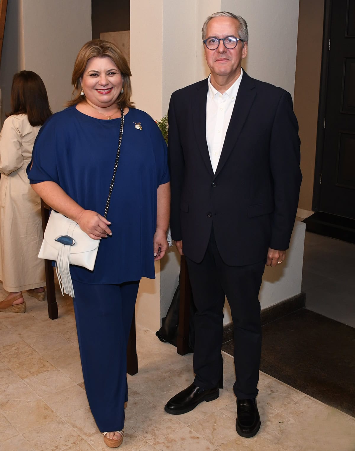 Rosalía Feris y Pedro Morales.