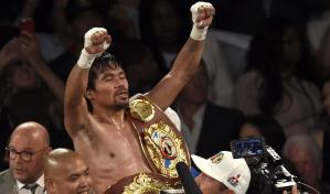 Pacquiao vuelve al ring para combate contra Mario Barrios por título welter