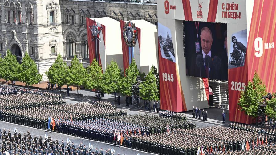 Rusia celebra el desfile del Día de la Victoria por el 80vo aniversario de la derrota nazi Rusia celebra el desfile del Día de la Victoria por el 80vo aniversario de la derrota nazi