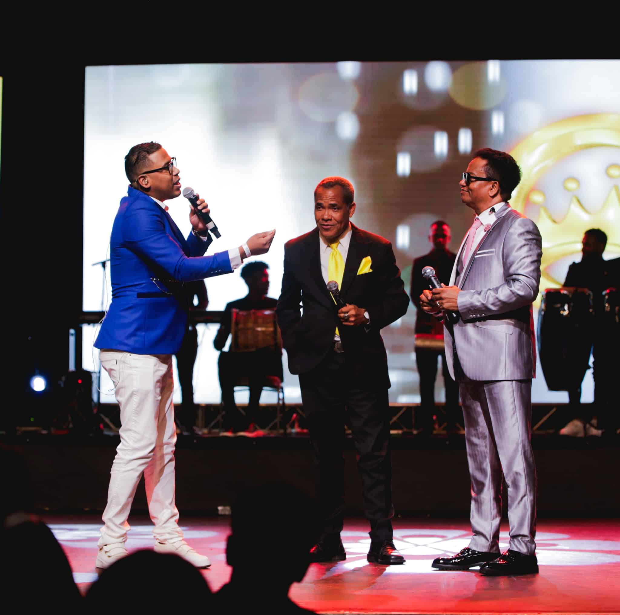 Rafiel Romero, Wilson Bladimir y Jameson Ramírez.