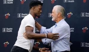 Pat Riley habla: Sobre Jimmy Butler, el futuro de los Heat y cómo ve los 80 como los nuevos 60