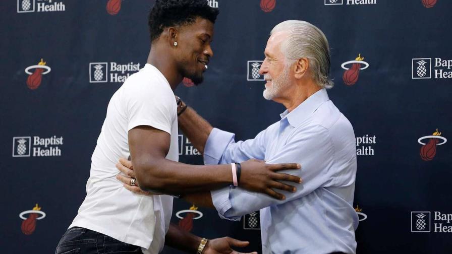 Pat Riley habla: Sobre Jimmy Butler, el futuro de los Heat y cómo ve los 80 como los nuevos 60 Pat Riley habla: Sobre Jimmy Butler, el futuro de los Heat y cómo ve los 80 como los nuevos 60