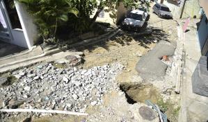 Denuncian abandono y obras incumplidas en barrio de Santiago; convocan a caminata pacífica