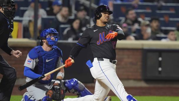 Juan Soto llegó a 8 jonrones y remolca a los Mets sobre los Cubs