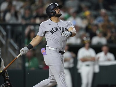 Jasson Domínguez sigue sin fecha de regreso con los Yankees