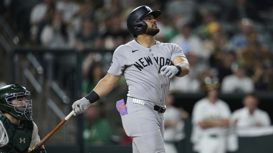 Jasson Domínguez sigue sin fecha de regreso con los Yankees tras su lesión de hombro Jasson Domínguez sigue sin fecha de regreso con los Yankees tras su lesión de hombro