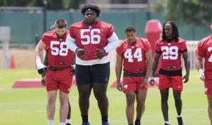 El novato Desmond Watson no quiere que su peso sea la historia con los Bucs