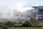 Una nube tóxica por un incendio obligó a confinar a miles de personas en España