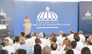 La vicepresidenta Raquel Peña inaugura obras de restauración en el Centro Histórico de Santiago