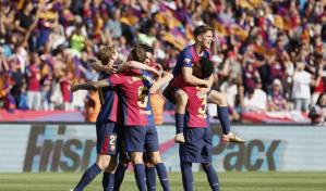 El Barça sentencia LaLiga al ganar 4-3 al Madrid, pese a un hat-trick de Mbappé