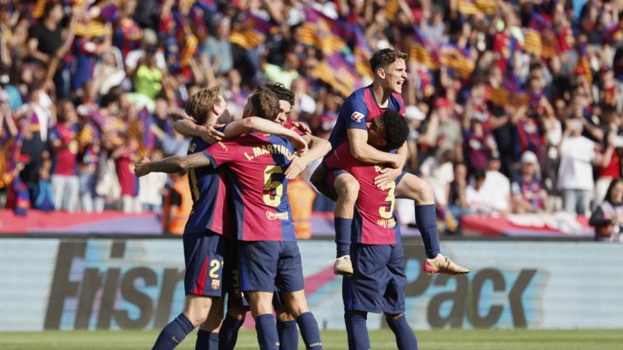El Barça sentencia LaLiga al ganar 4-3 al Madrid, pese a un hat-trick de Mbappé El Barça sentencia LaLiga al ganar 4-3 al Madrid, pese a un hat-trick de Mbappé