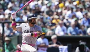 Jasson Domínguez, dominicano 34 con un partido de 3 jonrones