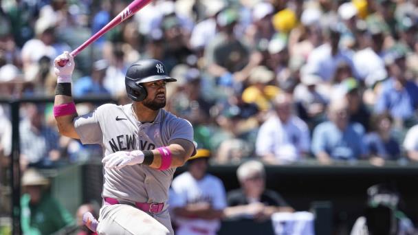Jasson Domínguez, dominicano 34 con un partido de 3 jonrones